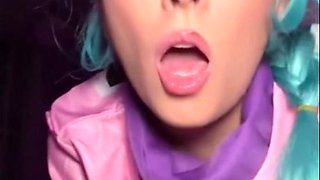 Bitch In Bulma Cosplay Gets Copulated in POV