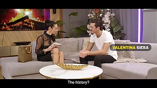 Tutor4k. nail from the future. hot xxx with private schoolteacher Valentina Sierra