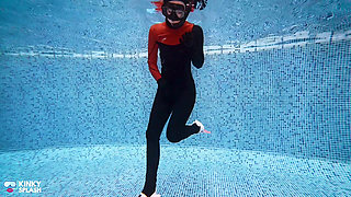 Underwater Scuba Date in My Tight Wetsuit: 2nd Date Cum Play