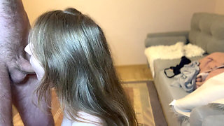Blowjob with Some Facefuck and Deepthroat