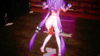 Honkai Star Rail - Castorice Rough Sex with Adult Toys Gangbang, Creampie & Squirting 3D Hentai Sex Animation