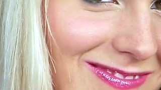 Horny skinny teen gets fucked hard by strangers with big dick