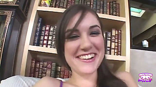 Pure Blonde Beauty Charlotte Stokely Basking in the Glory of That Deepthroat the Whole Ride