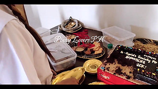 It's My Bestfriend's Birthday Party, My Pussy Is My Gift for Him