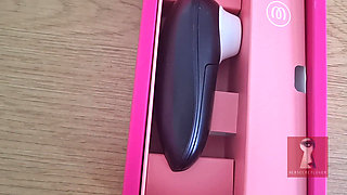Exclusive First Time Trying the Satisfyer - Turned Into a Full Creampie Session