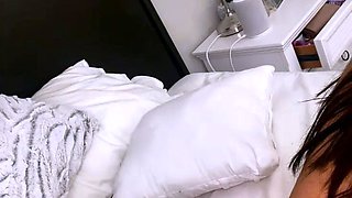 Blonde tight pussy babe solo toy fun in glamour masturbation