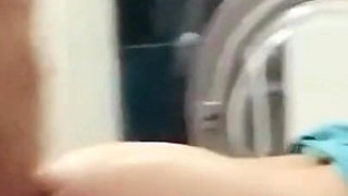 Stuck in the Washing Machine - Fucked in the Cunt Doggystyle Until I Could Get Out