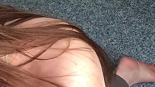 A Sexy Beauty MILF Gives a Deep Blowjob for Breakfast in the Kitchen One Morning - POV Homemade - Lovessie
