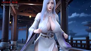 Snow Maiden Episode: Crossing to Strange Anime World of Big Tits and Hardcore Pounding