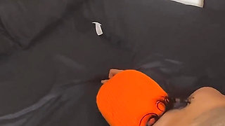 Ski Masked Latina Slut Yolanda Yamz Gets BBC Facial