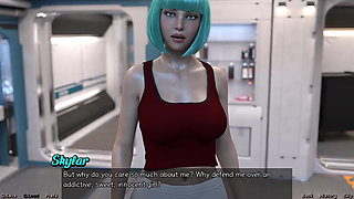 Stranded in Space - Playing and Kissing the Hot Doctor
