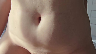 Passionate Cowgirl Sex with a Creampie - Cum Leaking Afterward!