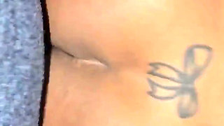 The Guy Behind the Gloryhole Couldn't Handle It, I Had to Ask My Husband to Make Me Cum