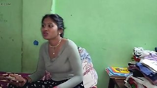 Desi Bhabhi Tina Nandy and Tejashwini Prabhakar Anal Sex with Big Cock in Homemade Hindi Video