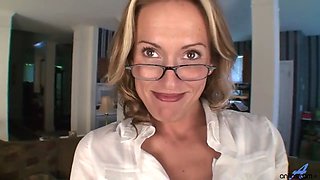 Naughty MILF in Glasses Spills Her Secrets at Anilos
