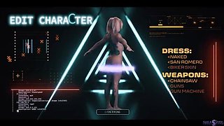 Lesbian Scissoring Sex - Octokuro Cosplay Teen with Huge Tits Gets Parasited and Horny