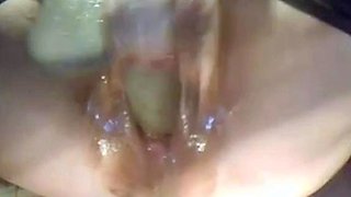 BBW Amateur's Ice Cream Close-Up