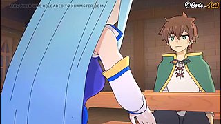 Kazuma Fucks Aqua Challenge