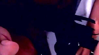 Redhead Lady Shakira dominate her hanging sub with hot wax and pussy licking