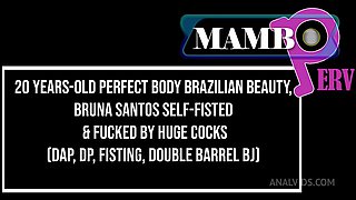 20 Years Old Perfect Body Brazilian Beauty, Bruna Santos Self