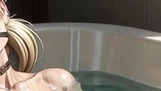 90 Year Old Granny Bathtub Bondage - Horny & Begging to Be Filled