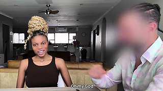 This honor roll EBONY 18YO wanted it rough