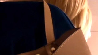 No Panties No Bra All Natural Big Tits Hot Blonde Art Teacher Sees Her Male Model Is Masturbating While Posing and She Joins