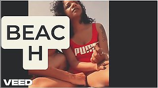 Nude Beach Lifeguard Romantic Date Public Reality Porn