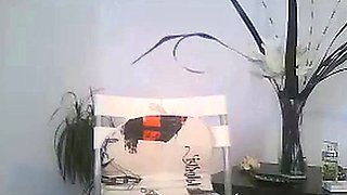 Skinny Mature Granny on Webcam