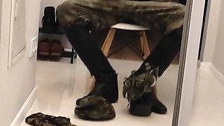 Gay Army Men Fun My Dick in Leather