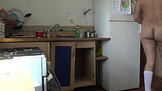 Turkish Flatmate Could Not Oppose My Big German Cock