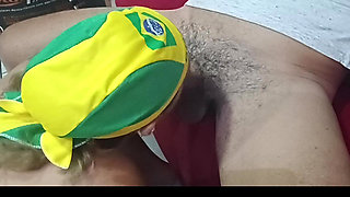 Brazilian cock swallower