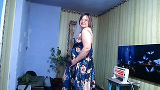 SchoolPrincess Big Ass Twerking Nude Dance - Natural Tits BBW Shaking On Cam
