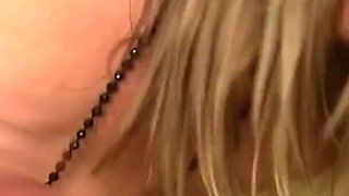 Big Dick Gloryholes 8 :S7 - Amanda Blow gets to blow deeply a hard huge cock and masturbates