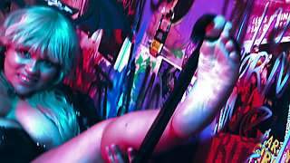 Foot Fetish & Panty Stuffing BBW Halloween Fantasy with Morr