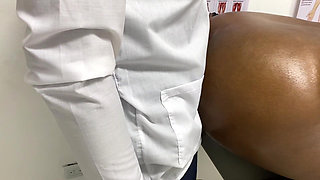 The Gynecologist Checks Her Thoroughly