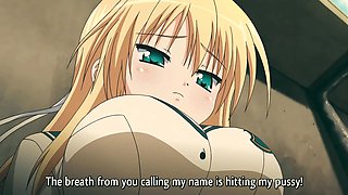 Hentai: Sexy Buxom Blonde Babe Dominates Her Submissive Partner In the Hottest Way