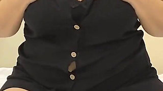 Horny Housewife Couldn't Cheat Again, Her Oiled up Beautiful Big Natural Tits Bouncing