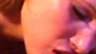 Blonde Squirting Fountain Explodes During Intense Pounding