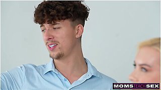 Big Tit Milf Cubbi Thompson Beats Off Stepsons Monster Sausage & Drains His Balls