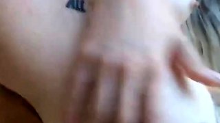 Blonde Babe Toys Herself to Orgasm on Webcam