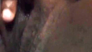 African BBW from college asks for dick and shows the horny