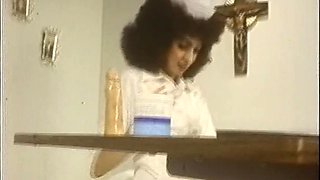 Heavy Breasted Nurses Pleasure Each Other In Vintage Threesome