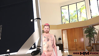 Bts: Logan Xander Gets His Body Worshiped by Val Steele!