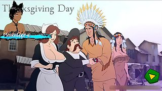 Thanksgiving Wife Sharing - CookieManor Fucks Hot Amateur Wife with Big Tits & Big Ass