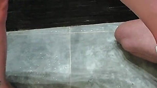 A Stepmother Washes Her Stepson and Shaves His Cock. She Masturbates and Finally Gives Him a Blowjob.