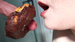 Ate a Donut off a Dildo