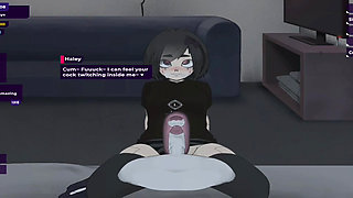 My dystopian robot girlfriend, Letting her take the lead on me.