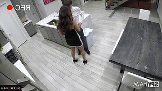 Stepmom Ava Addams Big Tits Bounce in Rion Kings Intimate Haircut Cumshot