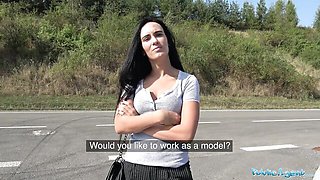 Public Agent featuring Katie Dee's point of view sex